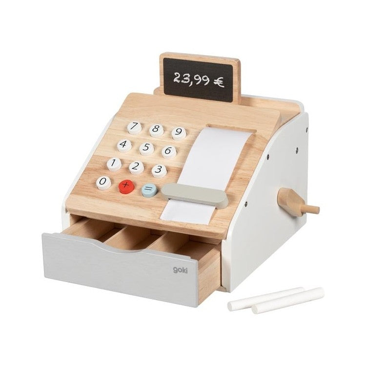 Caisse enregistreuse en bois