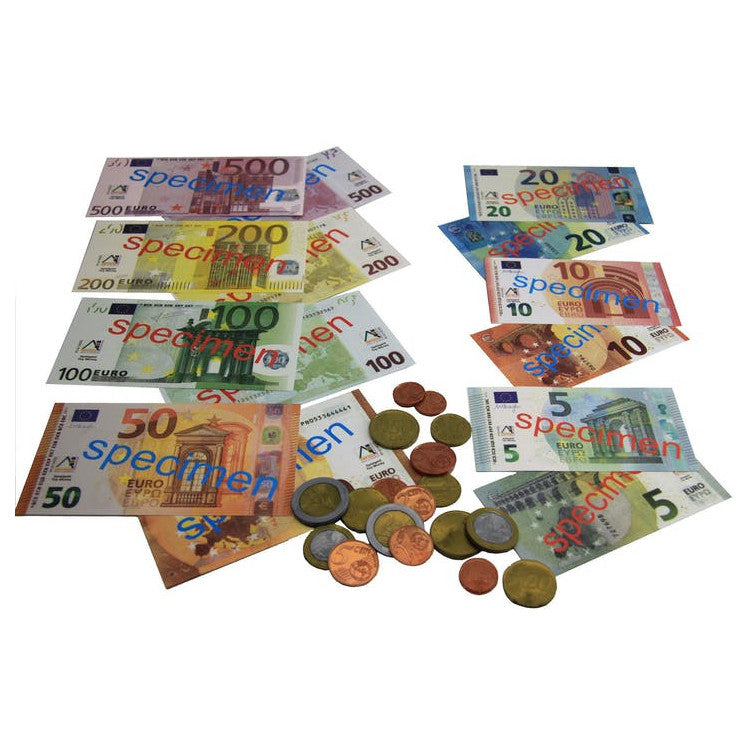 Set de pièces et billets euros