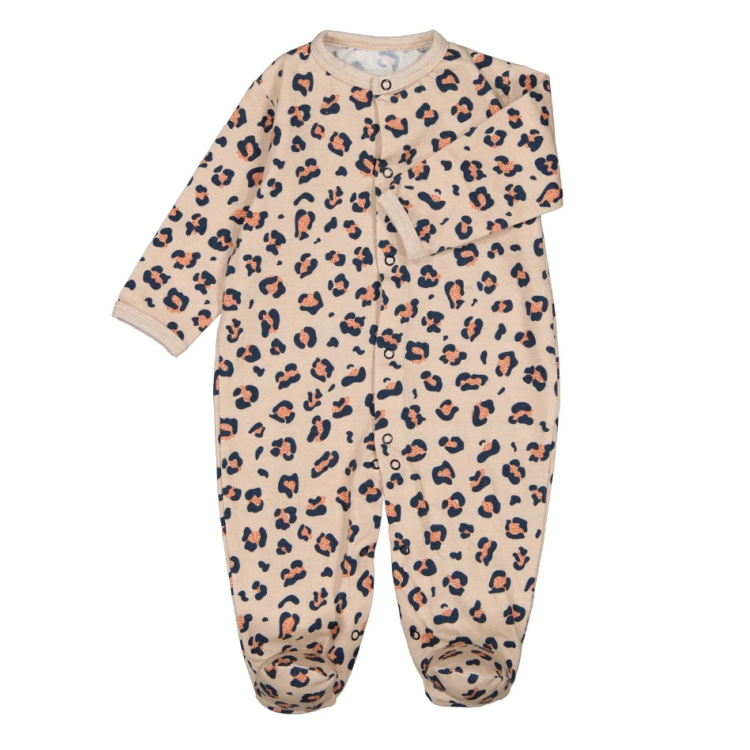 Pyjama bébé - imprimé léopard