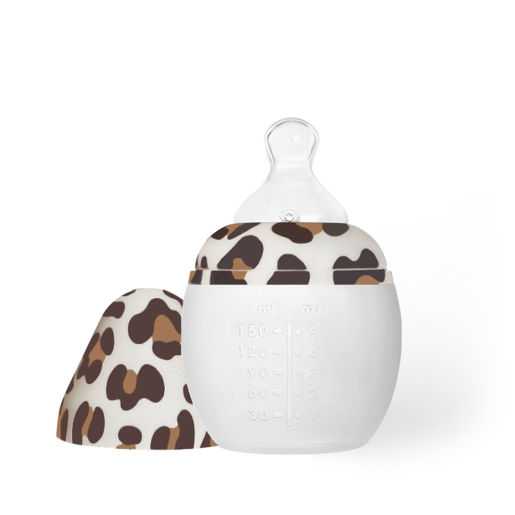 Biberon silicone Elhée - Collection "Graou"