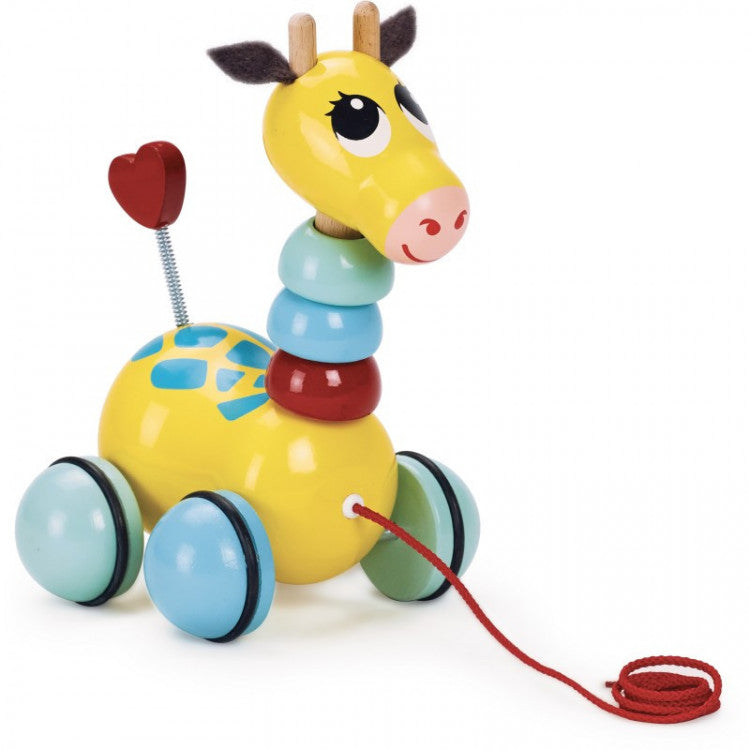 Jouet à tirer Flip Flap la girafe