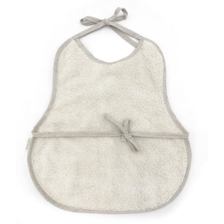 Bavoir repas en coton bio - Format maxi