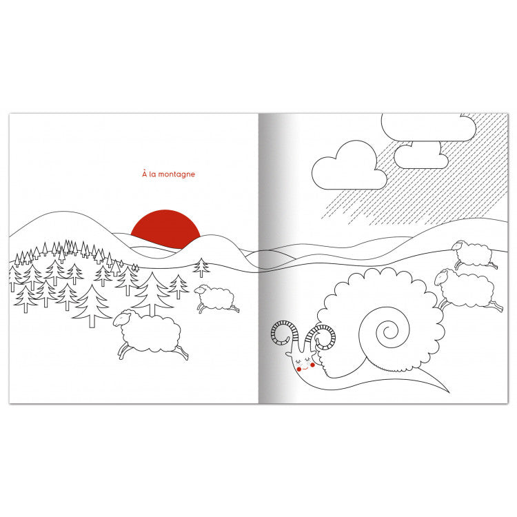 Raymond rêve en couleurs - Cahier de coloriage d'Anne Crausaz