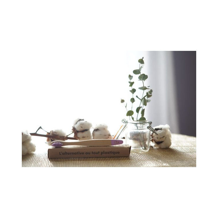 Brosse à dents enfant en bambou