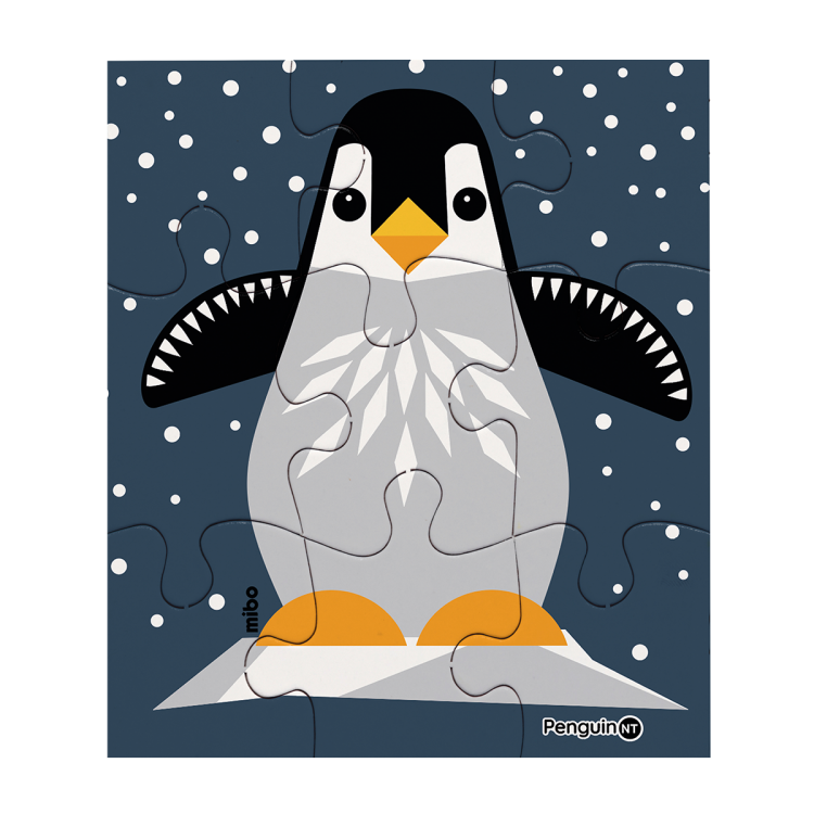 Puzzle Pingouin 9 pièces
