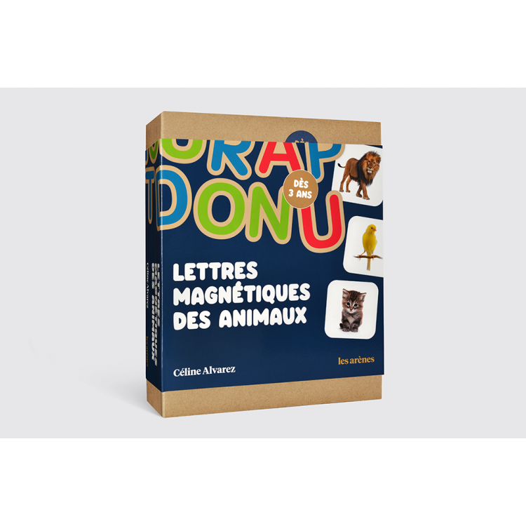 Coffret Lettres Magnétiques Animaux