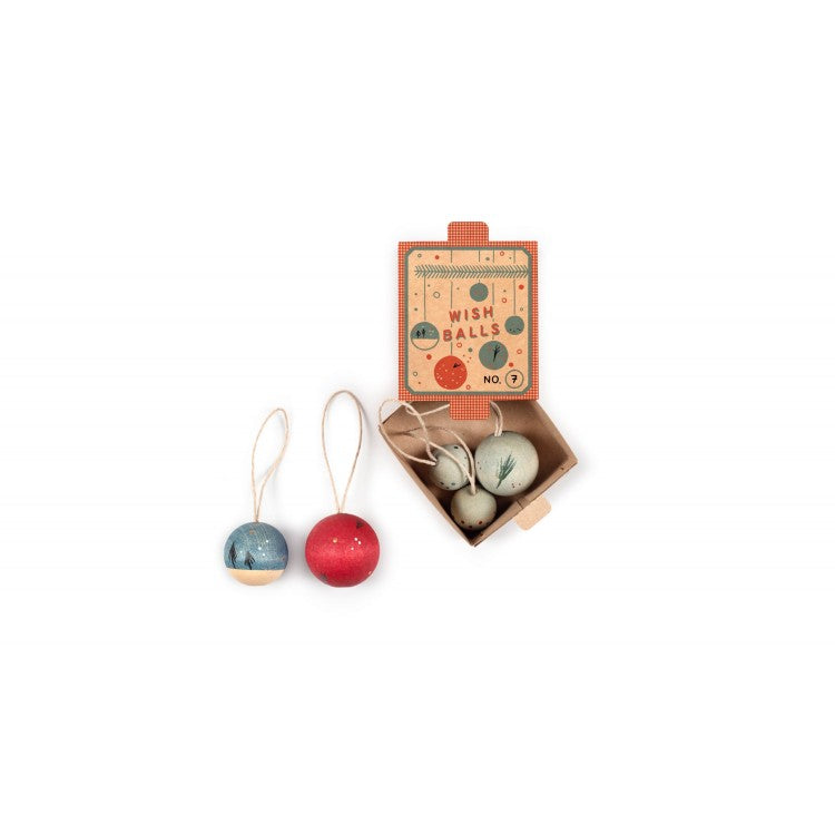 Suspensions de Noël n°7 - Boules "Wish balls"
