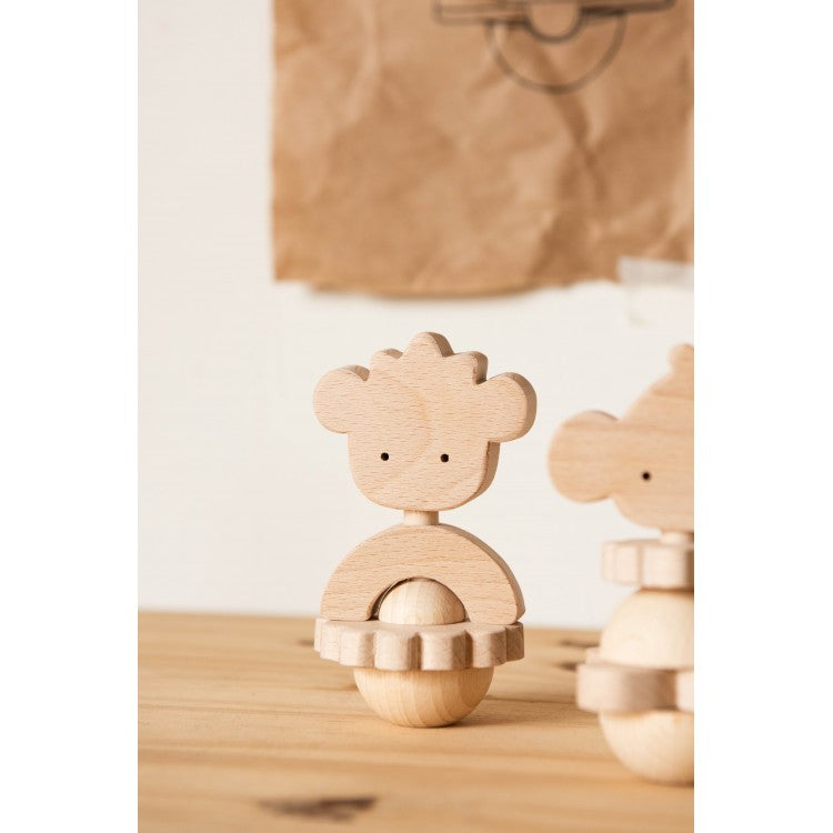 Jeu à manipuler bois brut "Ouri"