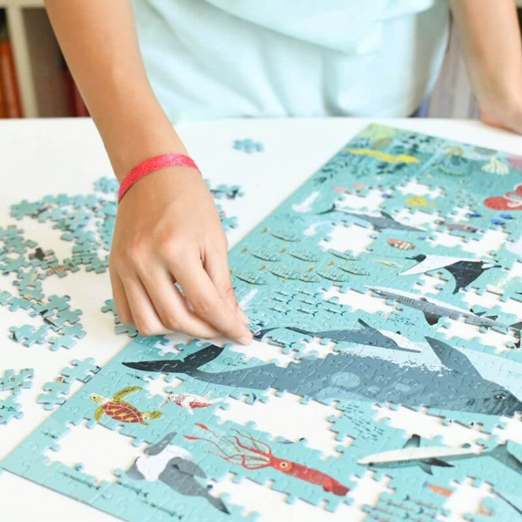 Puzzle éducatif 500 pièces - Océans