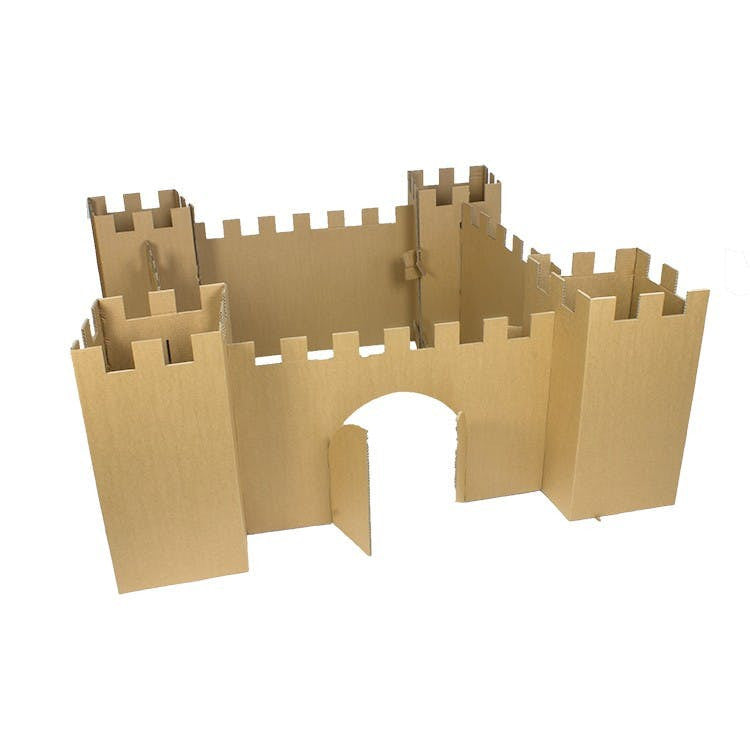 Cabane durable en carton - Château