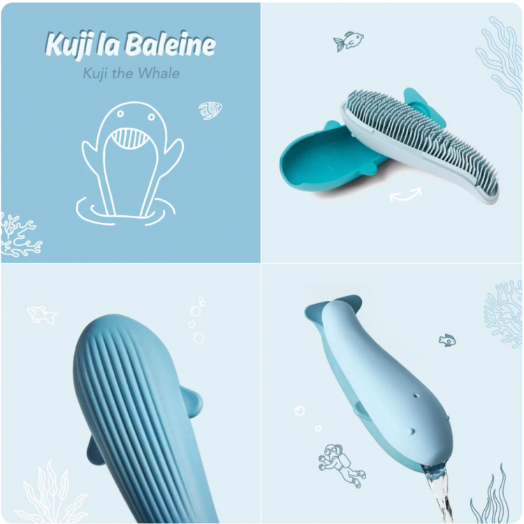 Jeu de bain éco-responsable - Baleine KUJI