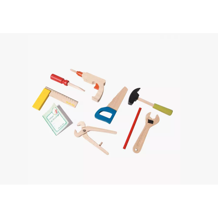 Valise Je bricole - Outils en bois