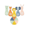 Jeu de quilles animaux