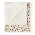 Couverture polaire et coton imprimé