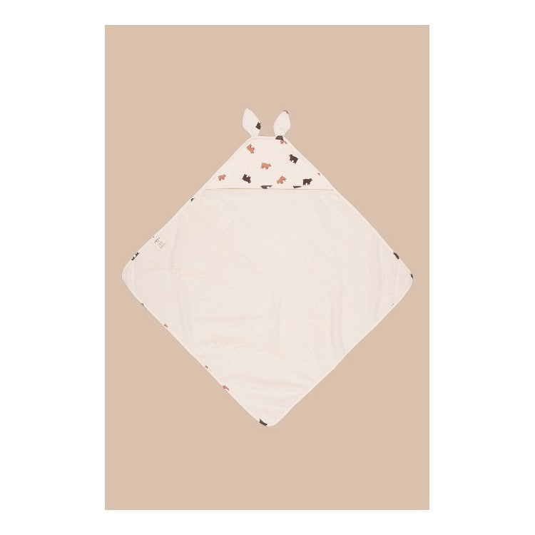 Sortie de bain naissance - imprimé Ours