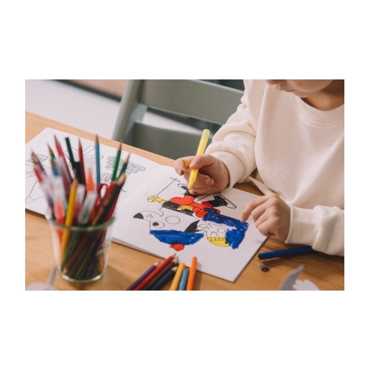 Cahier de coloriage Graou - La Neige