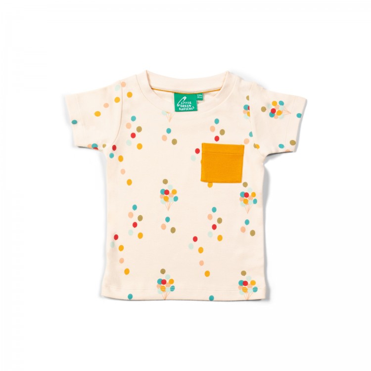 Ensemble manches courtes "Rainbow balloons"