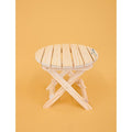 Mini table pliante en bois