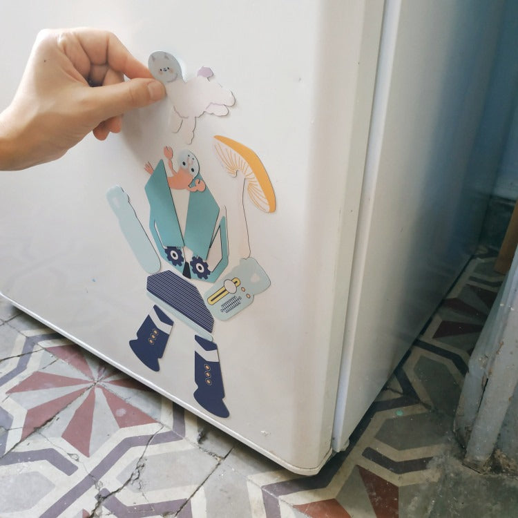Magnets souples superposables - La Fabrikarobot
