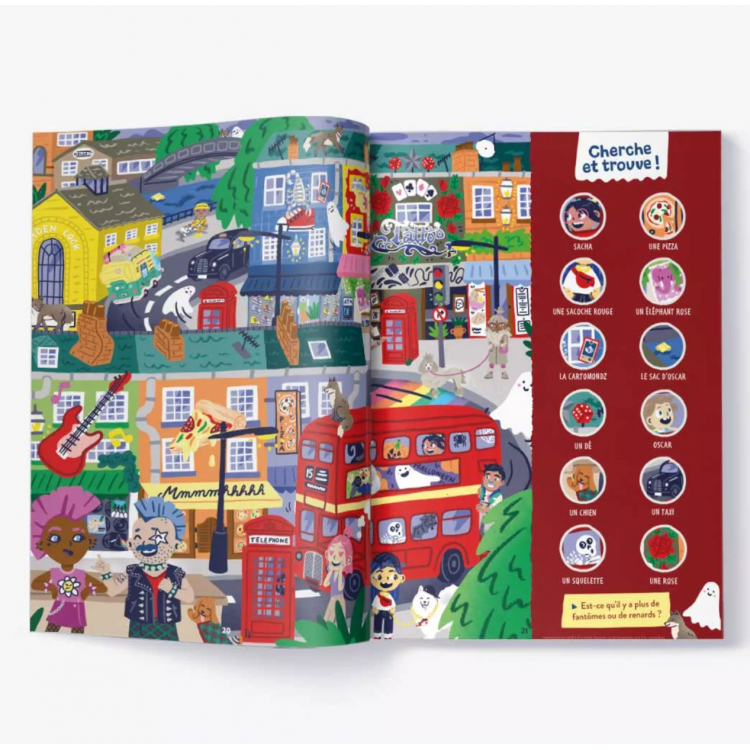 Carnet de voyage Mini Mondes - Angleterre
