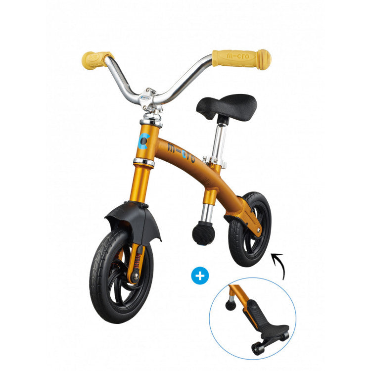 Draisienne G-bike Deluxe jaune
