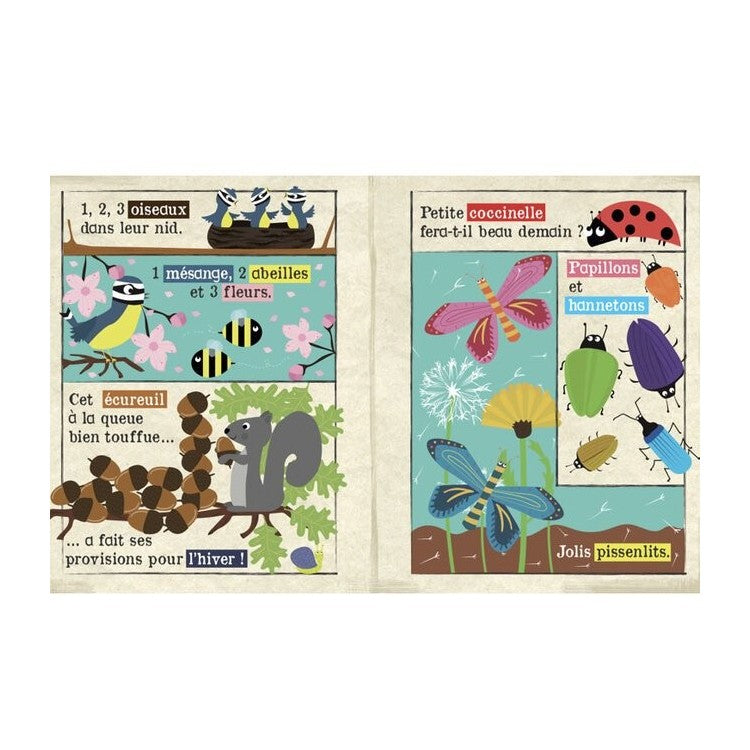 Mon petit journal en tissu - La forêt
