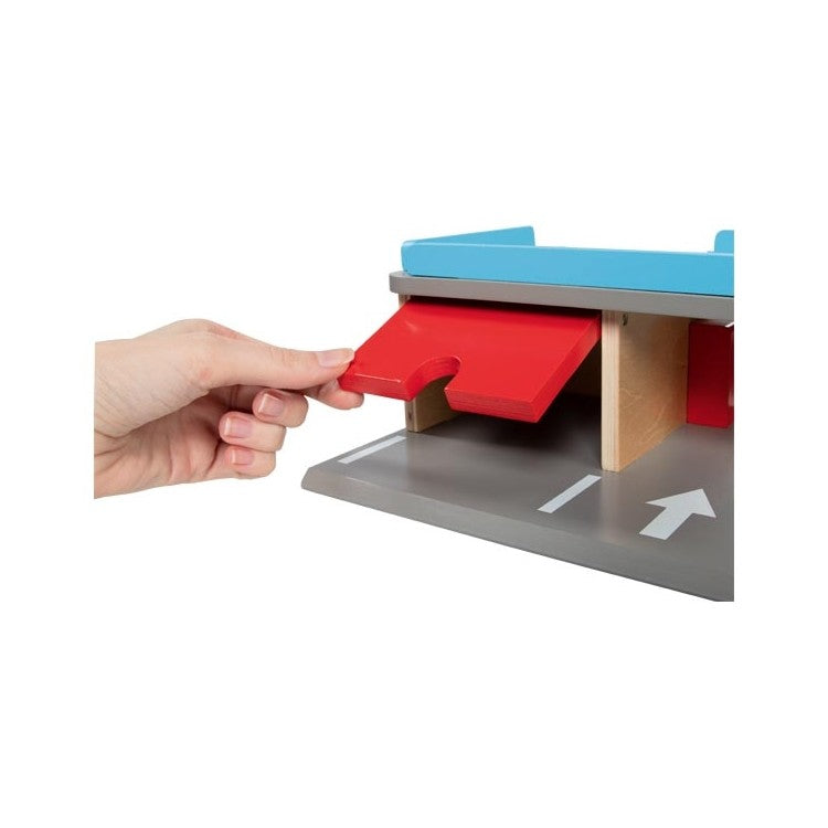 Parking de ville - Garage en bois