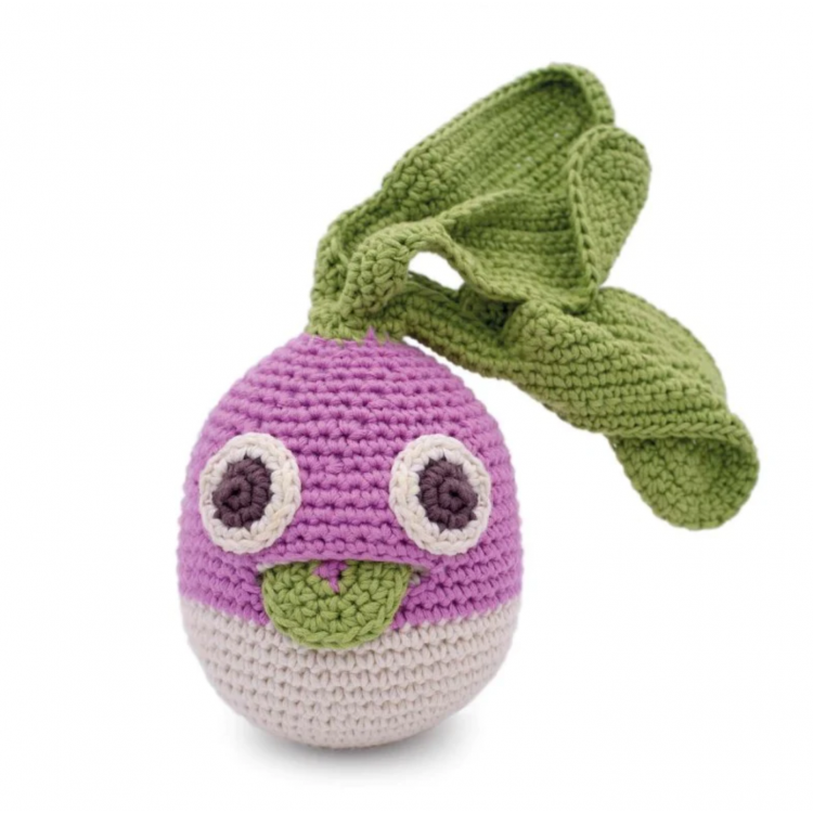 Hochet en crochet - Barney le navet