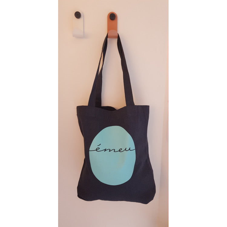 Le tote bag Émeu en toile recyclée