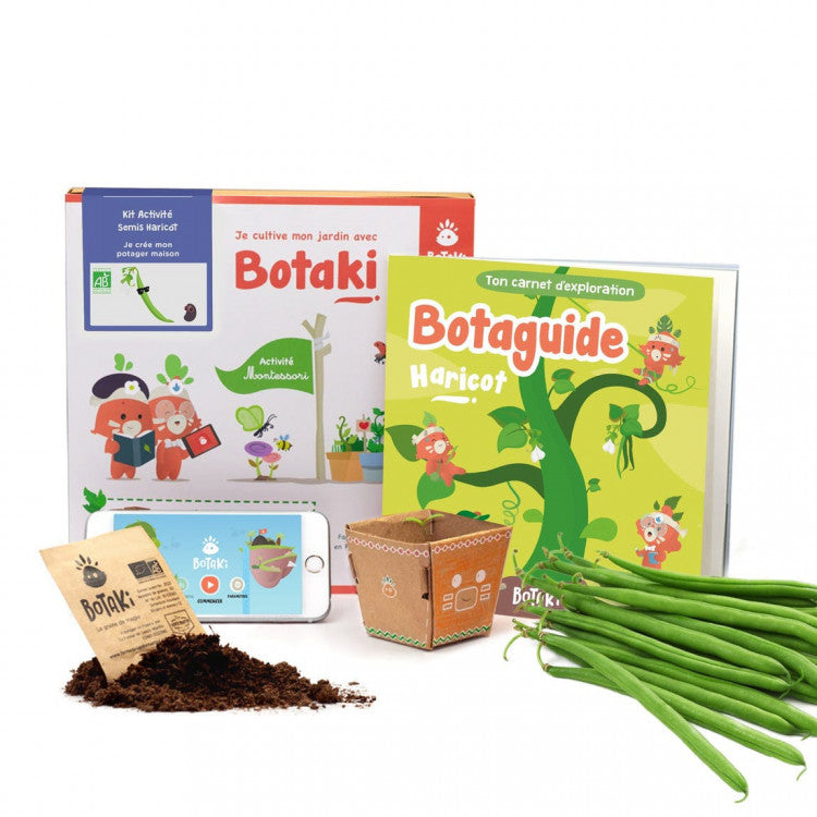 Botaki - Kit prêt à semer Haricot