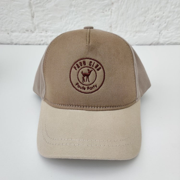 Casquette enfant upcyclée - Faon Club