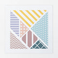 Puzzle magnétique - Tangram pastel