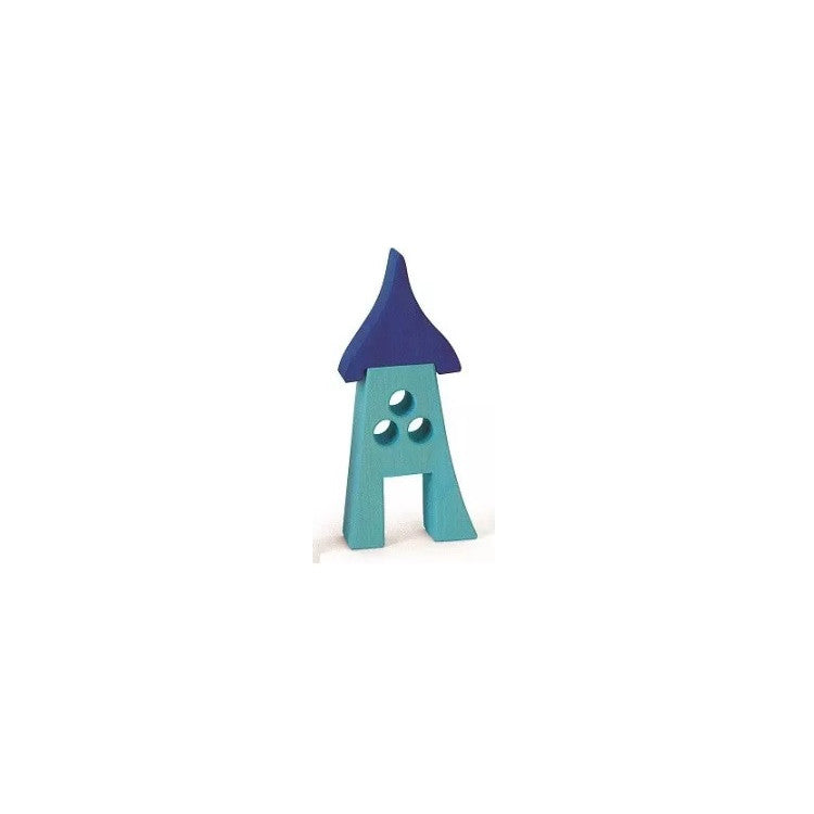 Maison de lutins bleue
