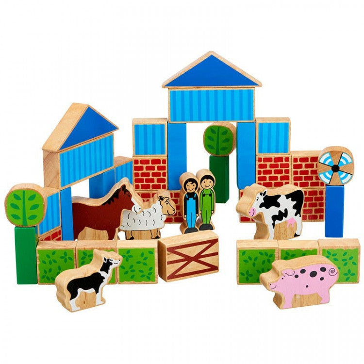 Cubes équitables - La Ferme - 40 pièces