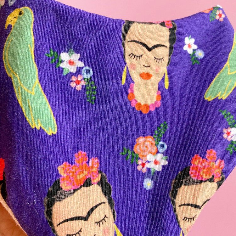 Bavoir Bandana Frida Parrot