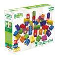 Jeu de briques bioplastique - 40 blocs