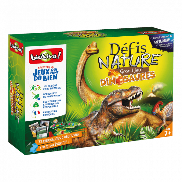 Défis Nature - Grand Jeu - Dinosaures