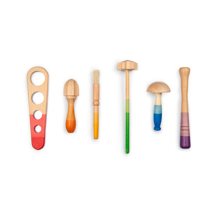 6 Outils en bois - Grapat