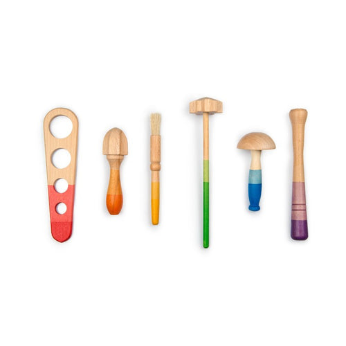 6 Outils en bois - Grapat