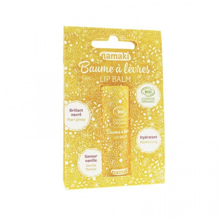 Baume à lèvres brillant nacré Vanille
