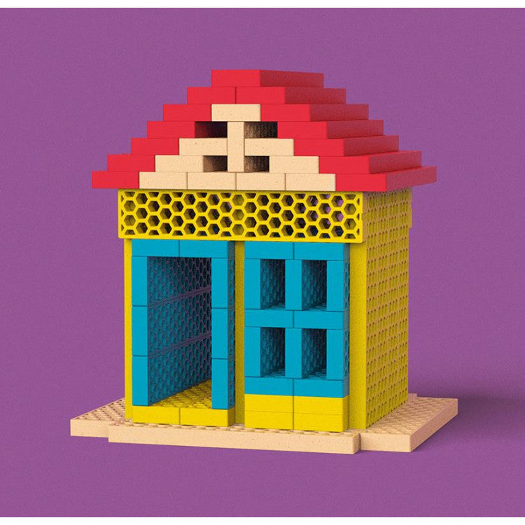 Jeu de construction-Fun box-200 briques