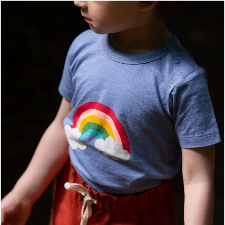 T-shirt manches courtes Arc-en-ciel