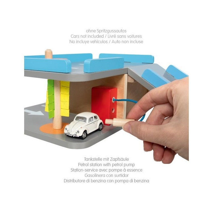 Parking de ville - Garage en bois