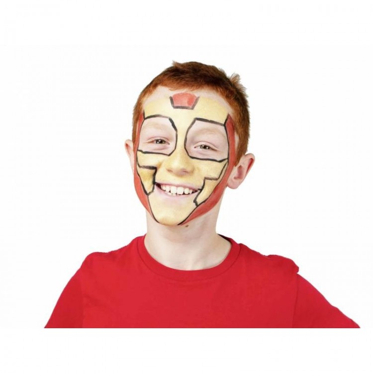 Kit de maquillage 3 couleurs Ninja & Super-héros