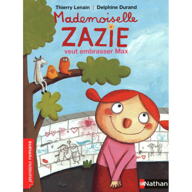 Mademoiselle Zazie veut embrasser Max