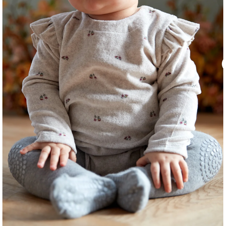 Collants anti-dérapants en coton