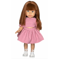 Poupée Amy - cheveux lisses auburn