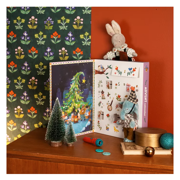 Calendrie de l'Avent - Lampe à histoires "Les Minouchkas"