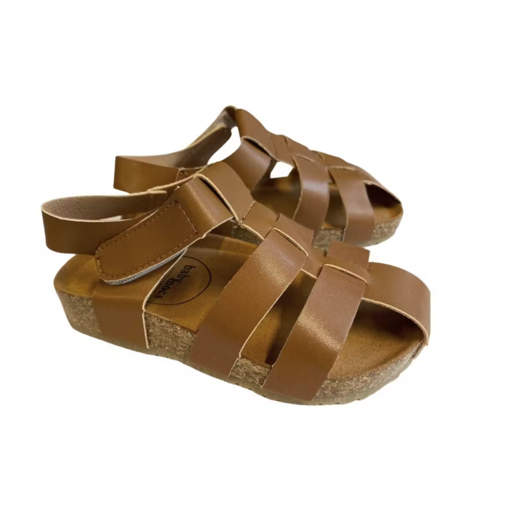 Sandales "Petit Baroudeur" - cuir vegan