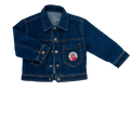 Veste en denim brut